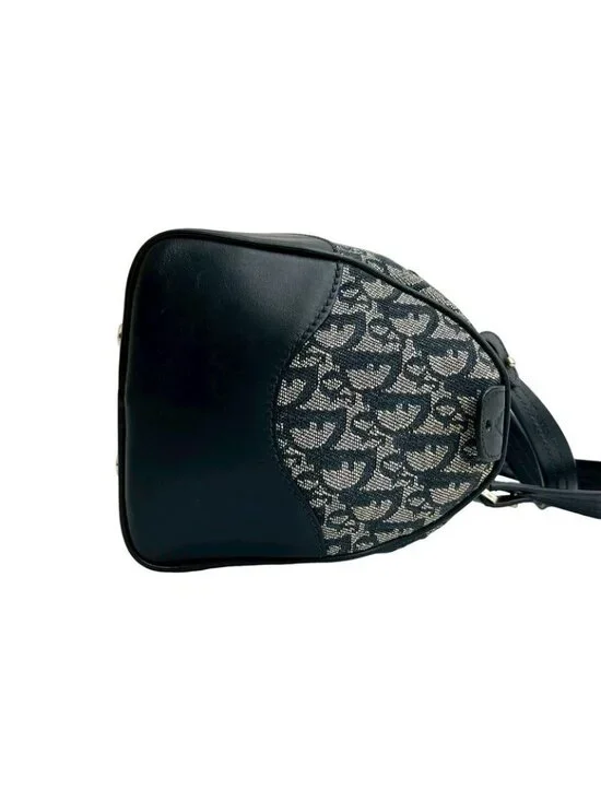 Dior Trotter Pattern Canvas Leather Handbag Mini - Picture 6 of 10